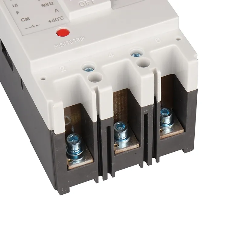 مدار شکن 400 ولتی 3p 100a Mccb Molded Case