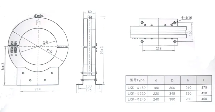 Zero Sequence Ct Current Transformer Donut Type